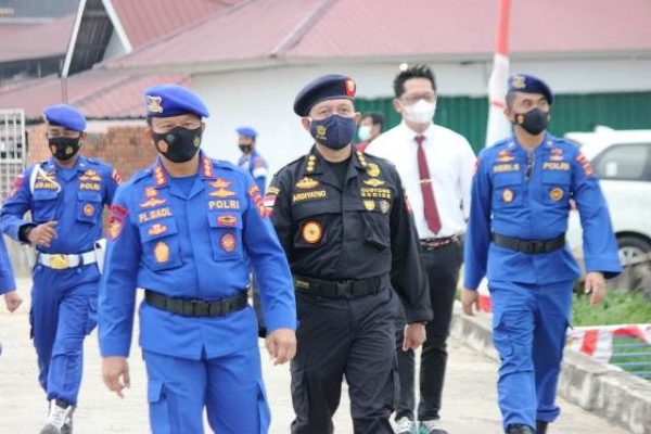 gelar patroli antisipasi kejahatan ilegal ditpolairud polda jambi gandeng bea cukai 17970