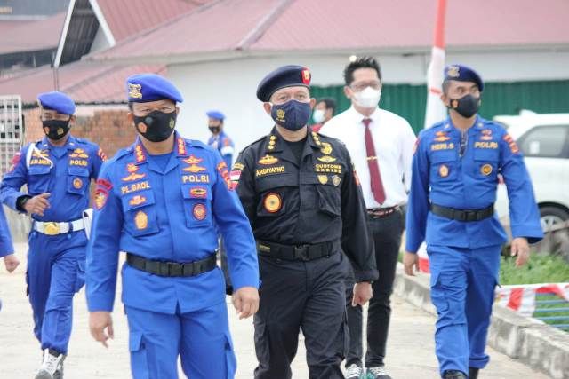 gelar patroli antisipasi kejahatan ilegal ditpolairud polda jambi gandeng bea cukai 17970