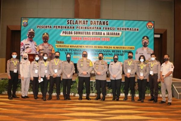 gelar pelatihan peningkatan fungsi kehumasan kapolda sumut bidang humas adalah garda terdepan polri untuk di cintai masyarakat 32507
