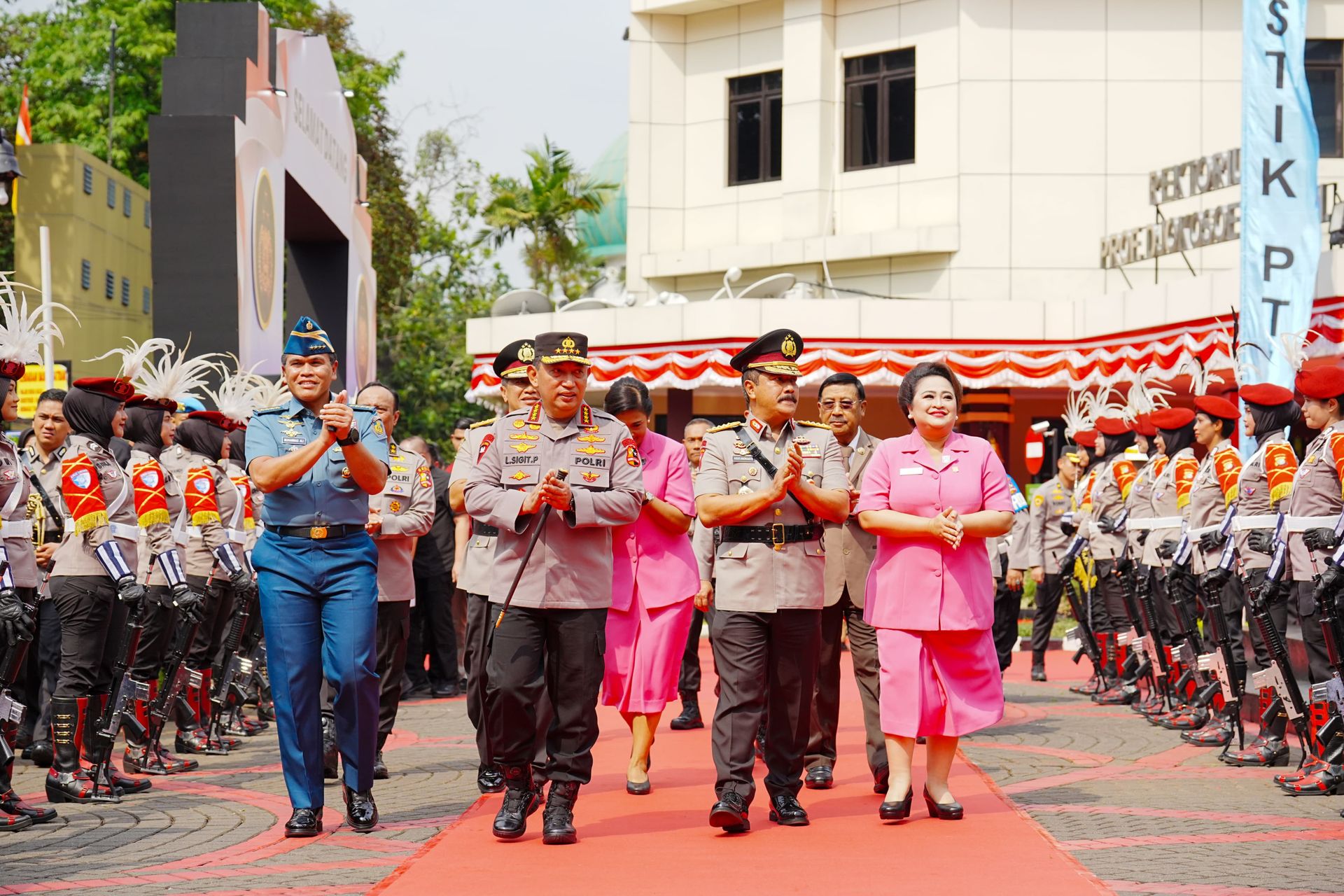 gelar pengantar purna tugas kapolri sebut jenderal hor agus andrianto sosok yang tegas 80883