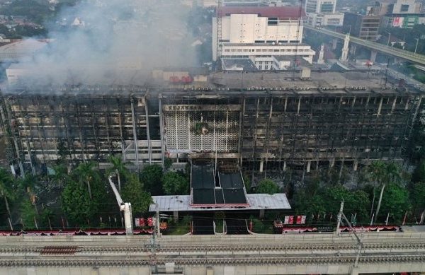 gelar perkara kasus kebakaran gedung kejaksaan agung ri polri ungkap penyebab kebakaran 32481