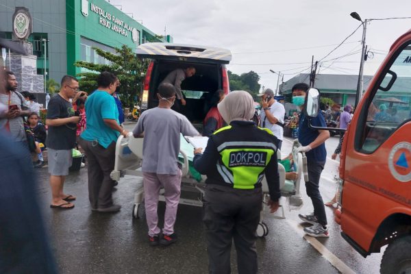 gempa m54 di papua polisi fokus beri pertolongan ke warga 54342