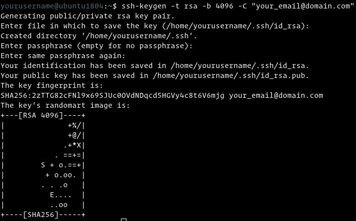 Cara Konfigurasi Login SSH Tanpa Password Buat SSH key pair yang baru
