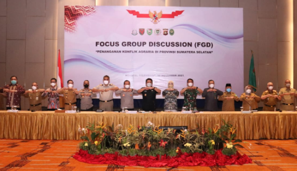 gubernur bersama kapolda dan forkopimda gelar fgd penanganan konflik agraria di provinsi sumsel 25208