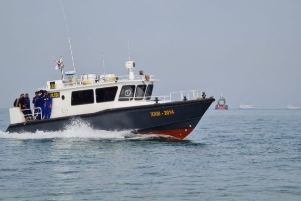 guna cegah kejahatan di perairan merak ditpolairud polda banten lakukan patroli 22767