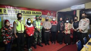 hadapi kontijensi terhadap ancaman terorisme dan pencegahan covid 19 supervisi pamatwil mabes polri kunjungan ke polres cilegon 12982