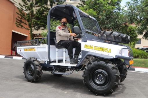 hadapi musim kemarau polda kaltim luncurkan mobil siaga karhutla 18350