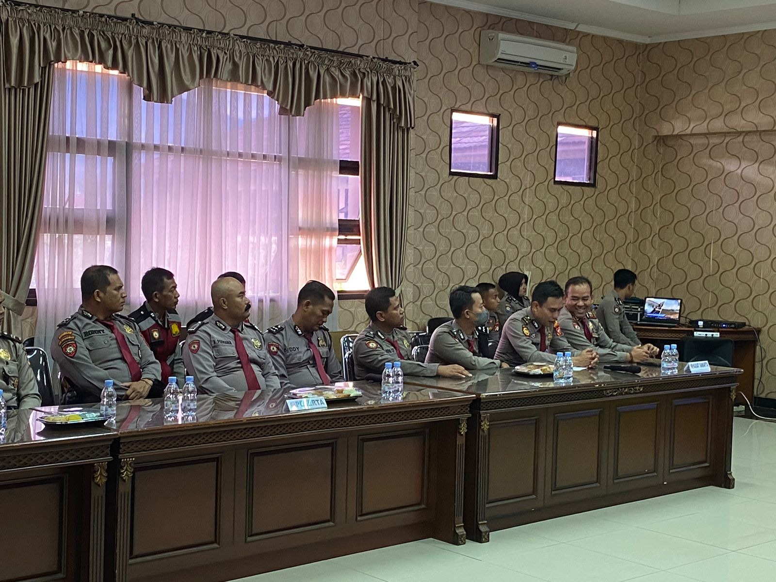 hadapi pemilu 2024 puslitbang polri laksanakan kunjungan kerja di mapolres sumedang 54574