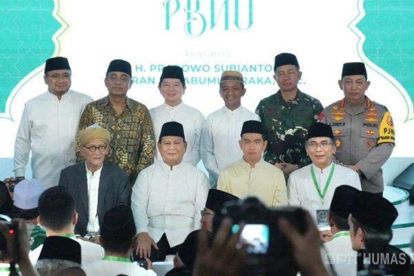 hadiri halal bilhalal kapolri nu bagian dari keluarga besar polri 73211
