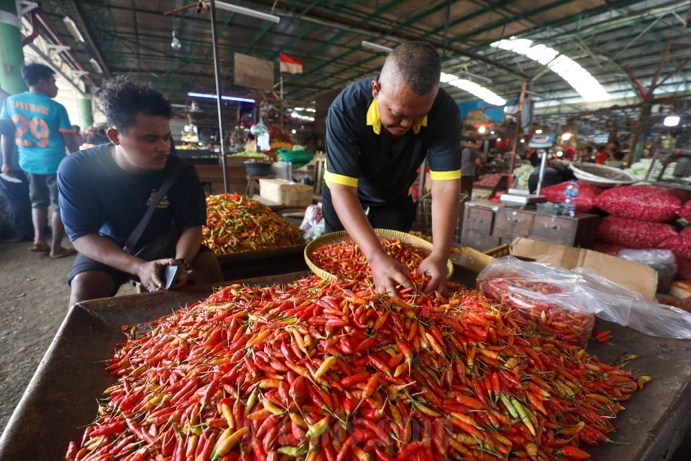 harga pangan hari ini 25 juli 2024 cabai dan bawang merah naik drastis 76839