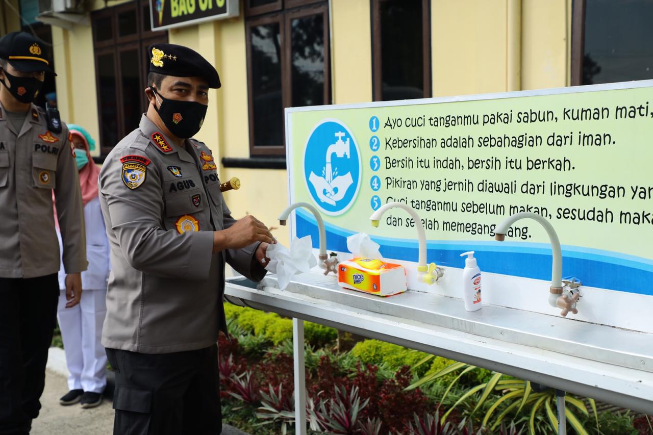 hari kedua supervisi ops aman nusa ii kabaharkam polri kunjungi polres sergai 35316