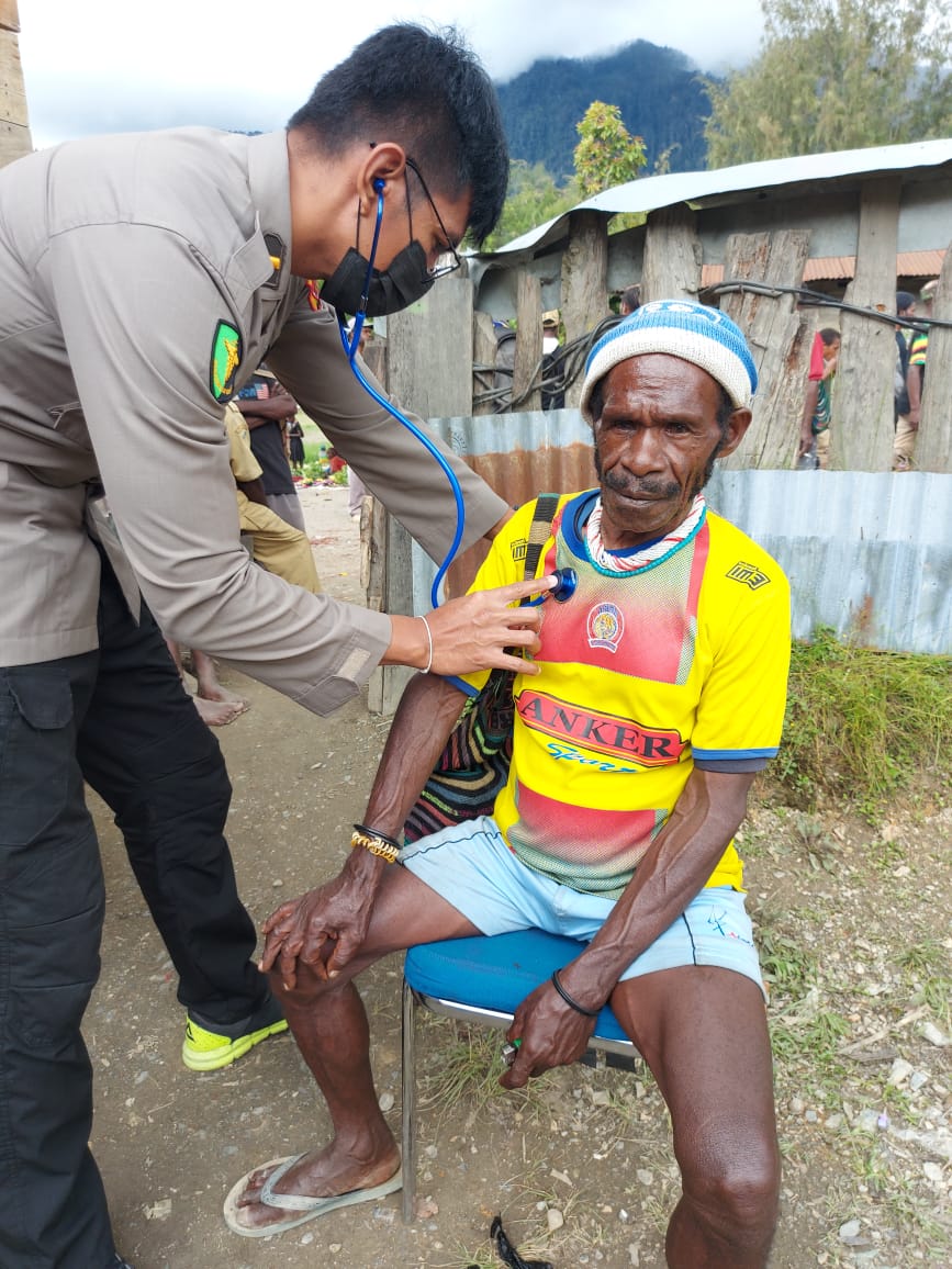health services continued to be intensified by noken community development in intan jaya 46449