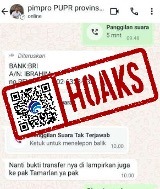hoaks akun whatsapp memakai nama kepala dinas pupr kabupaten nagan raya 78324