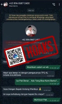 hoaks akun whatsapp mengatasnamakan sekda kabupaten wonosobo 78307