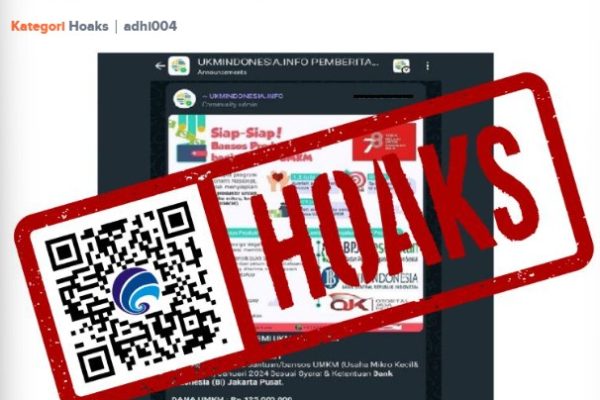 hoaks bank indonesia berikan bansos senilai rp125 juta untuk umkm 72666