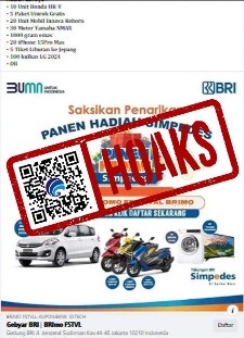 hoaks bri bagi bagi hadiah panen simpedes 76577