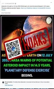 hoaks bumi akan dihantam asteroid pada 12 juli 2038 76171