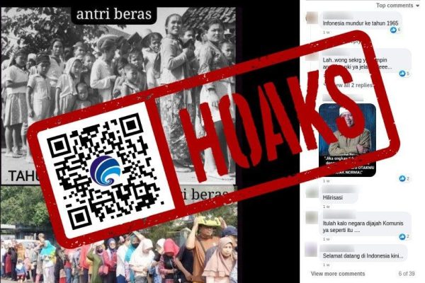 hoaks foto antrean beras zaman dulu dan sekarang 72966