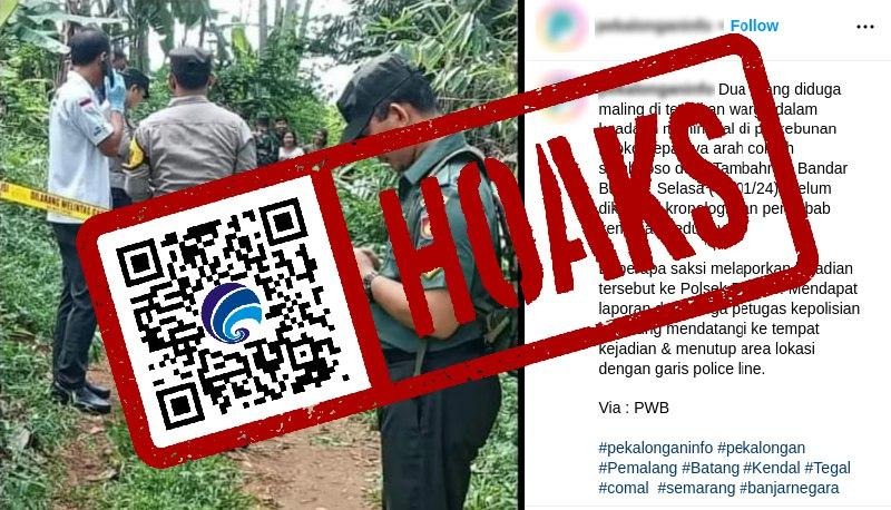 hoaks foto penemuan dua mayat pencuri ayam di kabupaten batang 68836