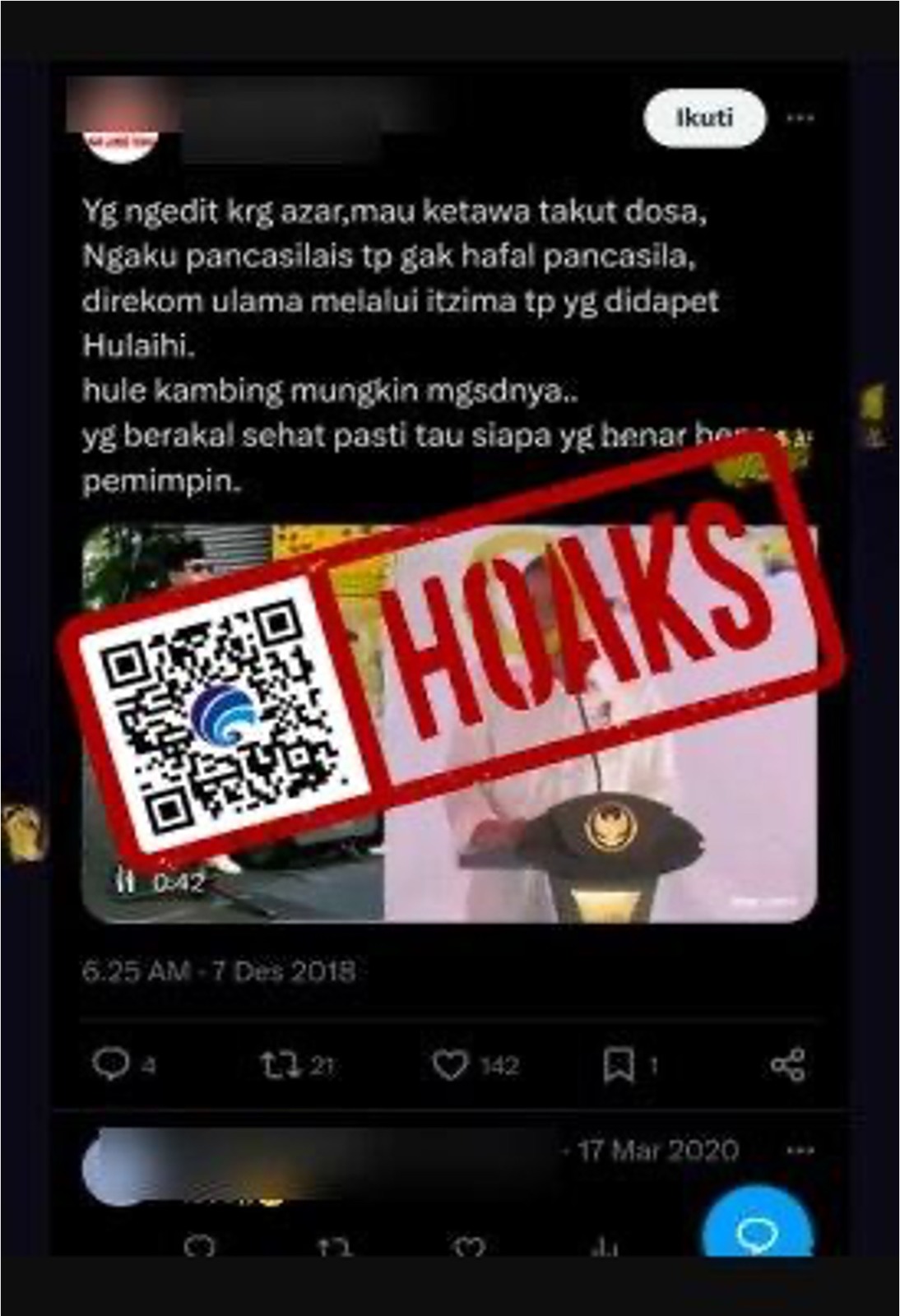 hoaks menhan prabowo subianto tidak hafal pancasila 68006