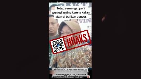 hoaks pelaku judi online akan menerima bansos 76157