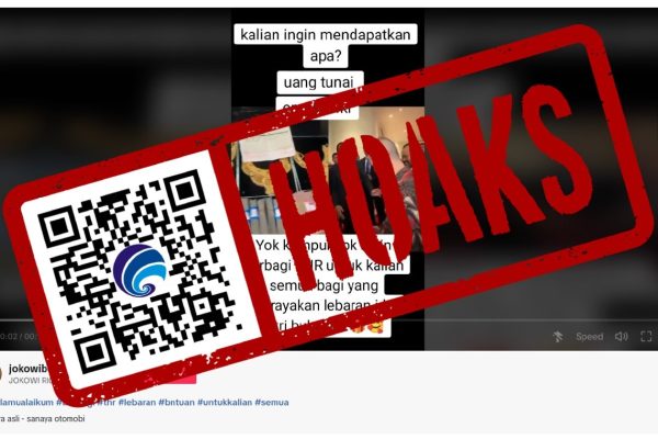 hoaks presiden jokowi bagikan thr di tiktok berupa emas 24 karat 72725