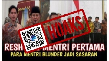 hoaks presiden prabowo reshuffle menteri untuk pertama kalinya 80531