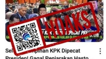 hoaks presiden prabowo resmi pecat seluruh pimpinan kpk 83172