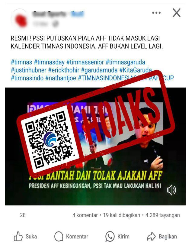 hoaks pssi timnas indonesia tak akan ikut piala aff 75336