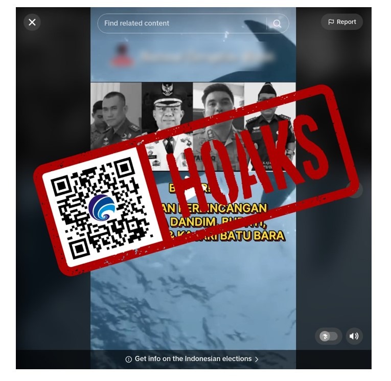 hoaks rekaman video forkopimda batubara dukung paslon capres 02 menggunakan dana desa 69068