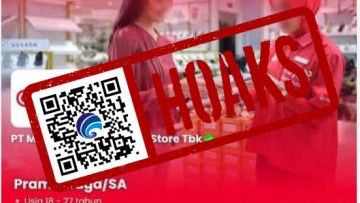 hoaks rekrutmen karyawan matahari department store 82945