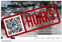 hoaks ribuan rumah di bandung tenggelam akibat luapan sungai 79038