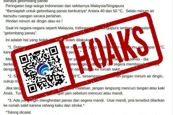 hoaks saat gelombang panas meminum air dingin dapat memicu stroke 74288