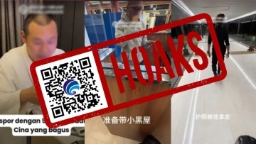 hoaks sogok petugas bea cukai bandara wna asal cina dapat jalur hijau 83266