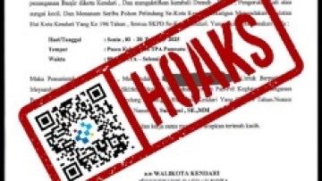 hoaks surat mohon bantuan penanganan banjir di kendari 84591
