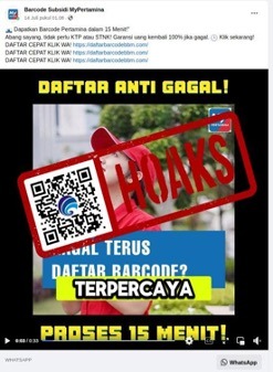 hoaks tautan pendaftaran subsidi bbm pertamina tanpa ktp 76850