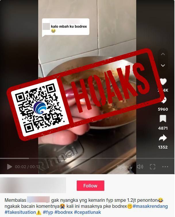 hoaks tips melunakan daging menggunakan obat sakit kepala 67305