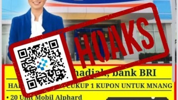 hoaks undian berhadiah bri festival 2025 83888