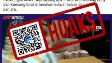 hoaks video hasil korupsi bobby nasution dan kaesang yang disita 83052