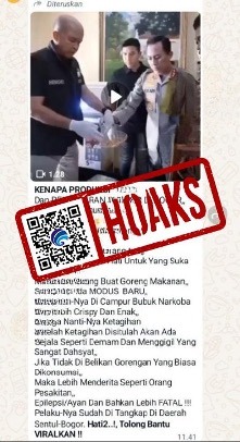 hoaks video narkoba dicampur ke dalam tepung gorengan 76650