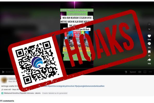 hoaks video situasi terkini di sekitaran gedung mahkamah konstitusi 72906