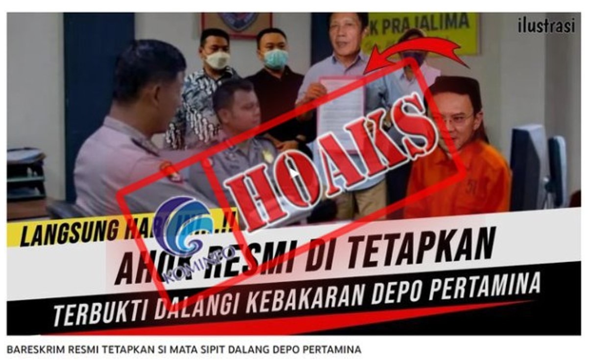 hoax ahok dalang dari insiden kebakaran pertamina plumpang 55720
