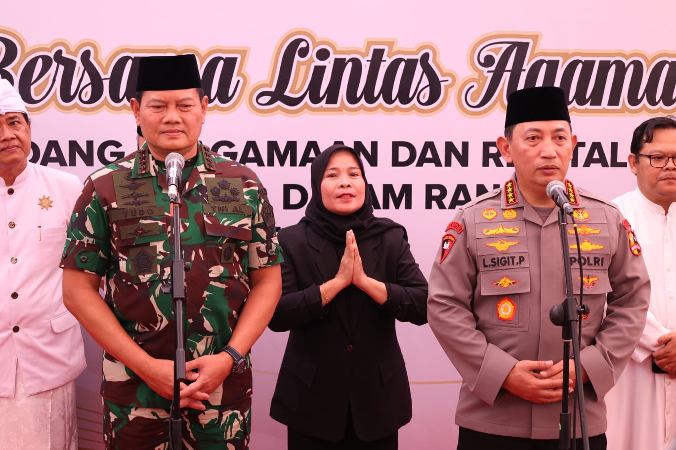 hut bhayangkara ke 77 polri gelar doa lintas agama 60325