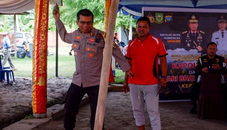 hut bhayangkara polda kepri gelar lomba di natuna 75452
