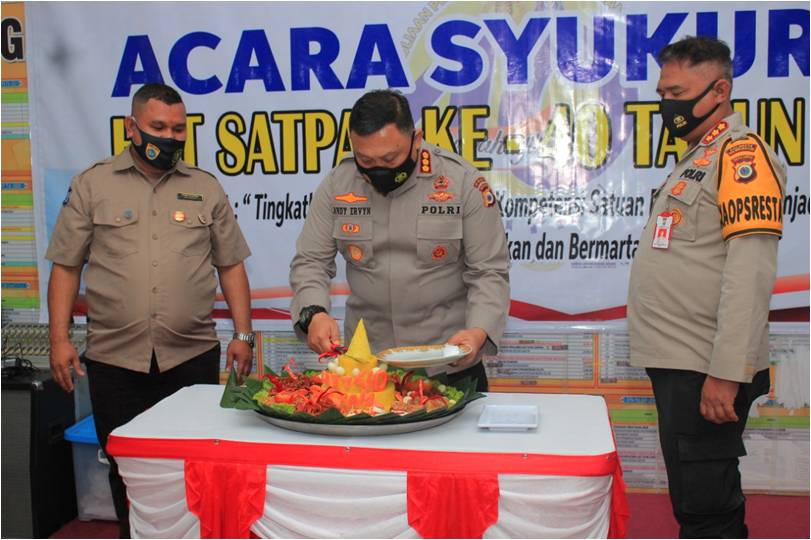 hut ke 40 tahun kapolda maluku harap satpam semakin profesional 11882