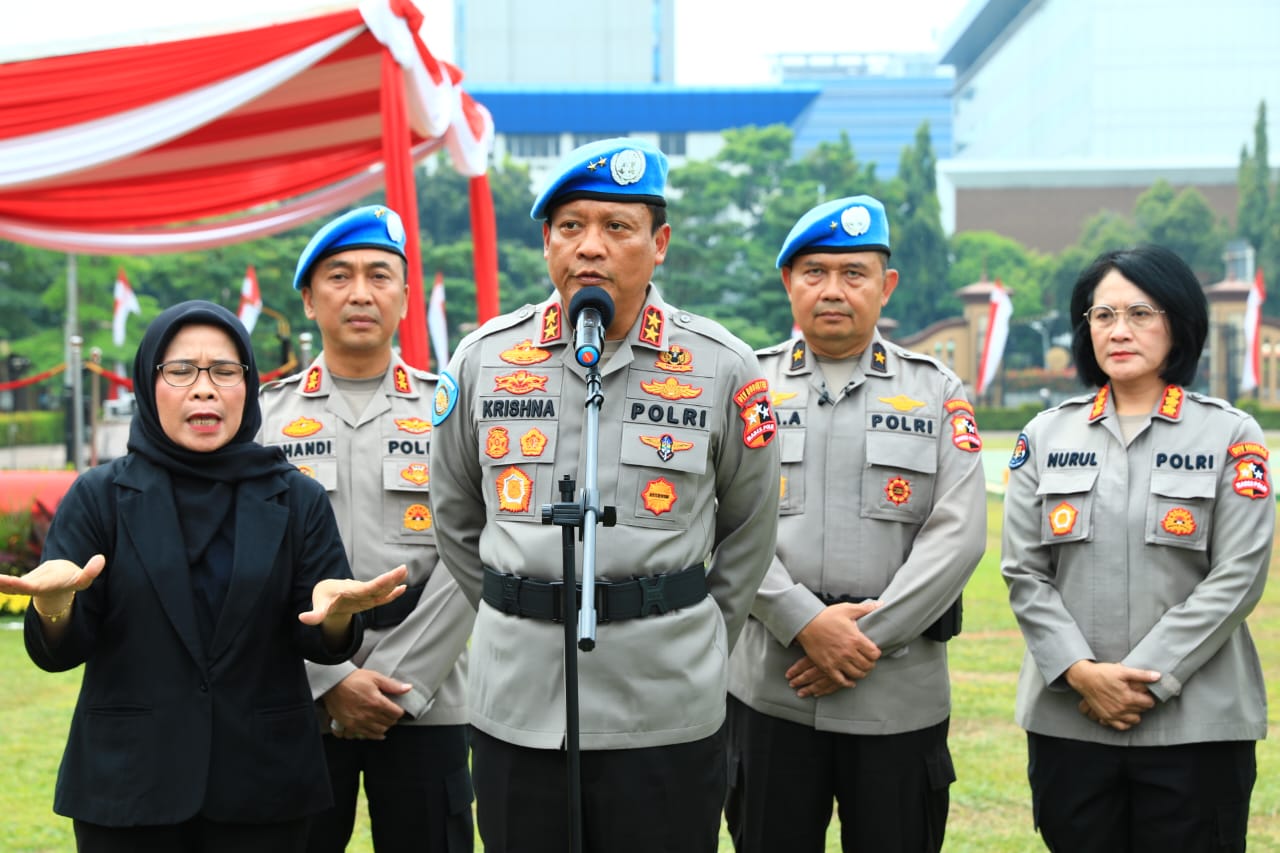 individual police officer polri ada di delapan wilayah konflik 63746