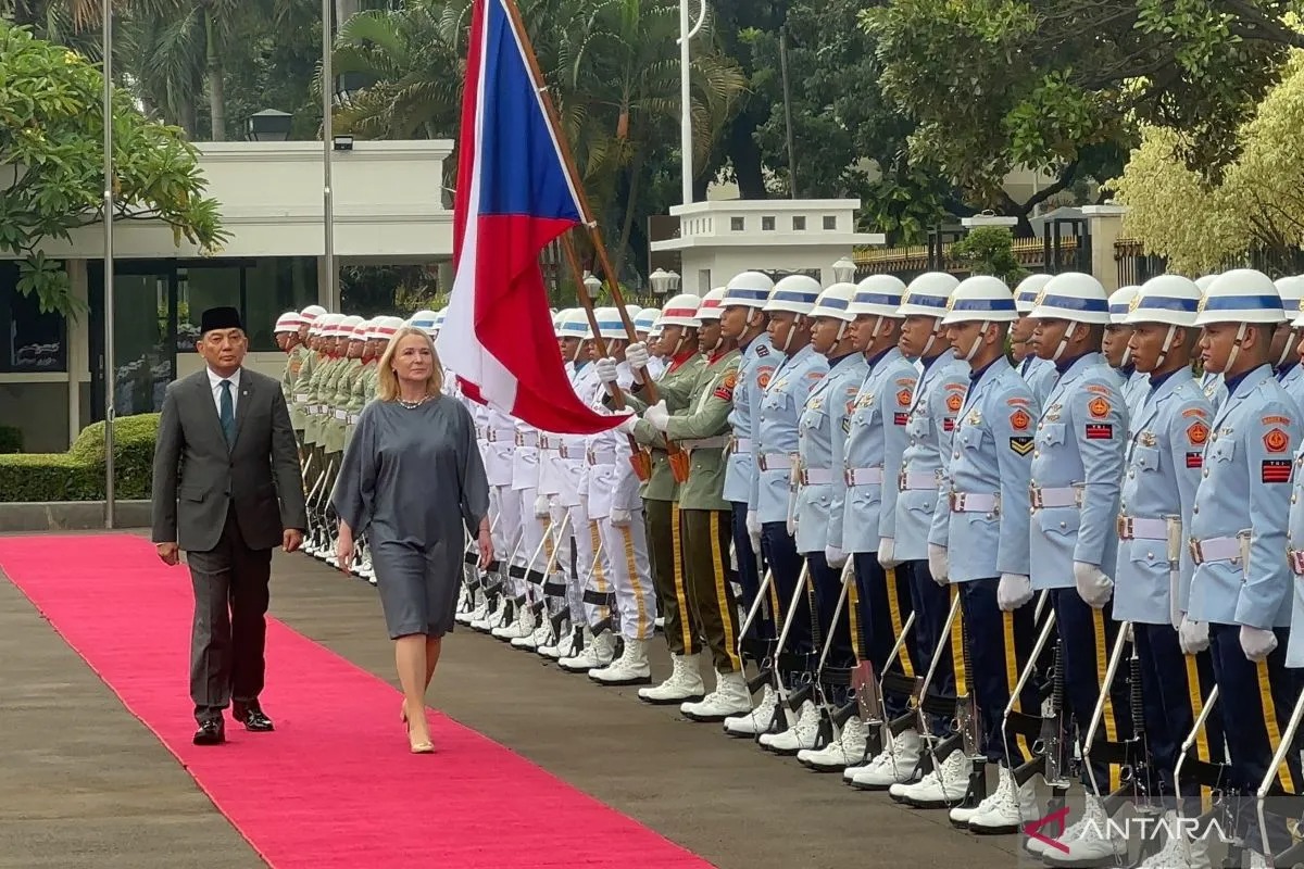 indonesia ceko perkuat kerja sama di ranah pertahanan 84379