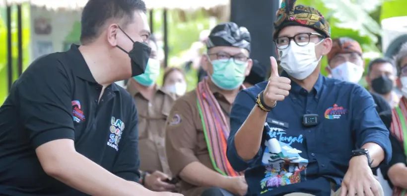 indonesian minister of tourism and creative economy appreciated chief of west nusa tenggara regional police and regional government 43460
