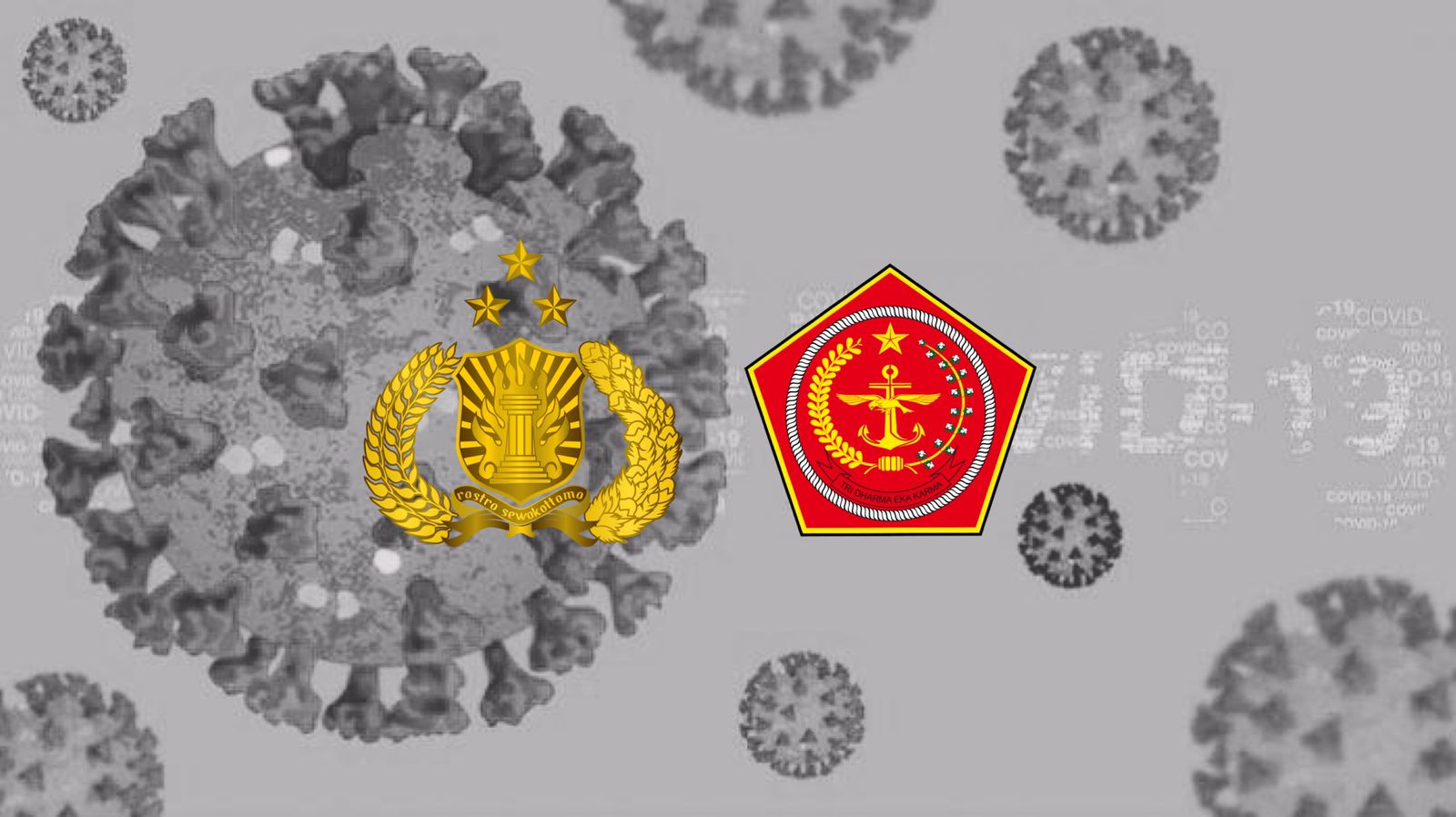 indonesian national armed forces indonesian national police synergy hand in hand in facing the covid 19 pandemic 42862