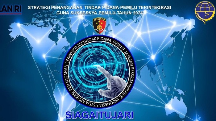 indonesian national police launches integrated election criminal offences handling application 43336